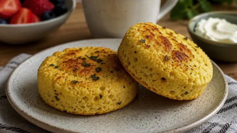 pãozinho de cuscuz de minuto;