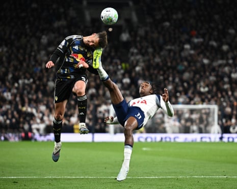 Mathys Tel’s ridiculous challenge on Ethan Ampadu was a reminder of how fragile Spurs are.