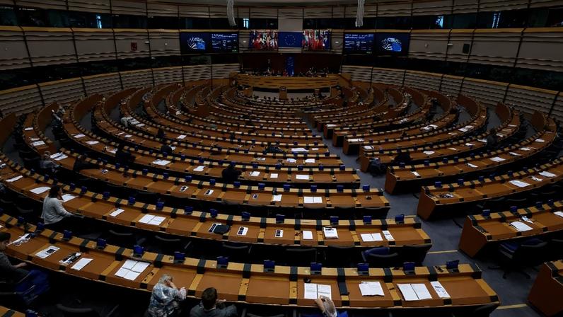 Parlamento Europeu 26 de março de 2026. REUTERS/Yves Herman/Foto de arquivo