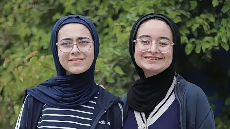 Tala and Farah Mousa said they had "refused to see rubble only as a symbol of destruction and loss"