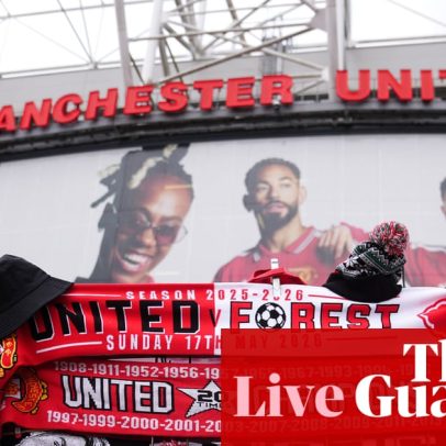 Manchester United x Nottingham Forest Premier League ao vivo