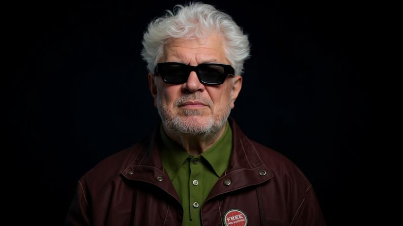 ‘We have to act as a shield against this madness’ … Pedro Almodóvar at Cannes film festival.