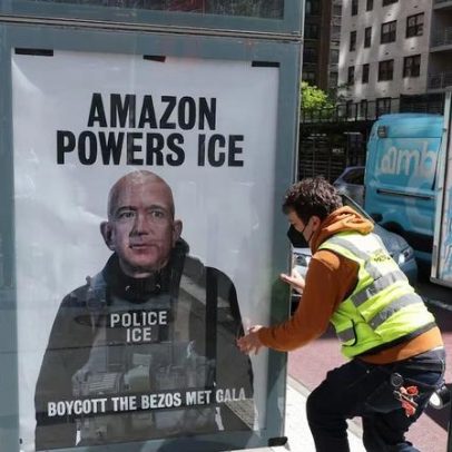 Met Gala enfrenta protestos por patrocínio de Jeff Bezos