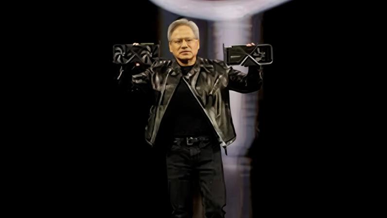 El consejo delegado de Nvidia, Jensen Huang, interviene en una ponencia en San José (California) el 18 de marzo de 2025.