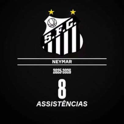Números da segunda passagem de Neymar pelo Santos