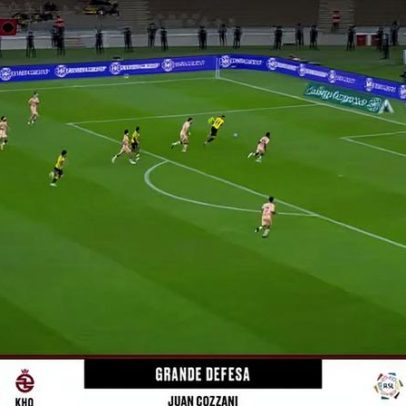 Empate sem gols entre Al Ittihad e Al Kholood com defesa de Juan Cozzani