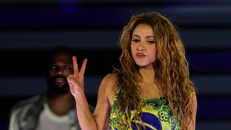 Show da cantora Shakira em Copacabana. Foto Pedro Kirilos/Estadão