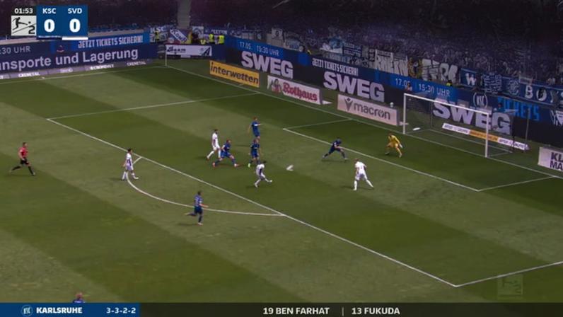 2. Bundesliga - Karlsruher SC 2-1 SV Darmstadt 98
