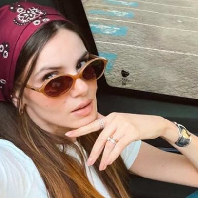 Camila Queiroz celebra 5 meses da filha com festa simples