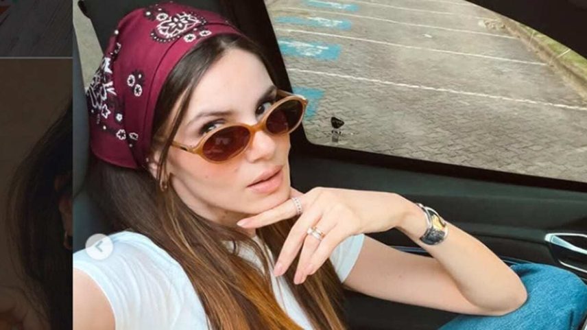 Camila Queiroz celebra 5 meses da filha com festa simples