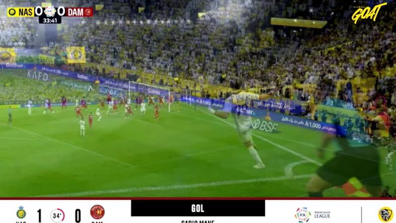 Al Nassr - Damac 1 - 0 | GOL - Sadio Mane