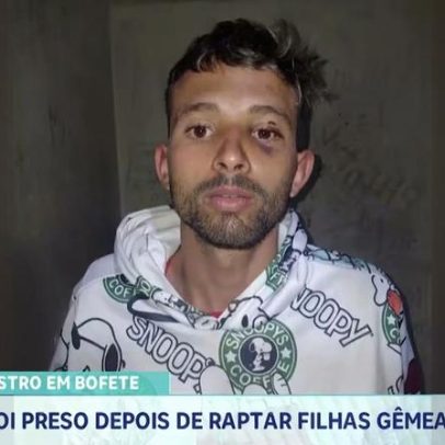 Pai preso após raptar filhas gêmeas em Bofete