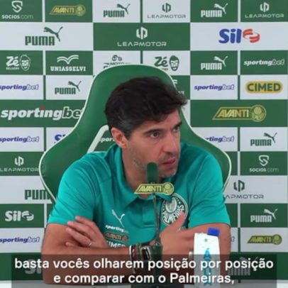 Abel lamenta chances criadas pela equipe no empate com o Cruzeiro