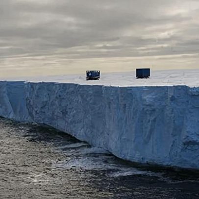 Iceberg gigante desaparece com contêiner tóxico após resgate fracassado na Antártida