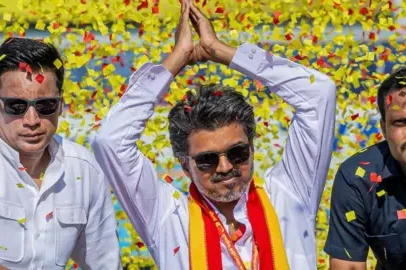 Astro de cinema Tamil Vijay assume cargo de chefe de governo de estado indiano