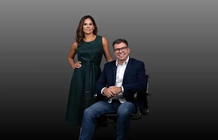 Marcela Bello e Marcelo Ninho, da 4C Digital: redução de até 65% na inadimplência de clientes (Divulgação/Divulgação)