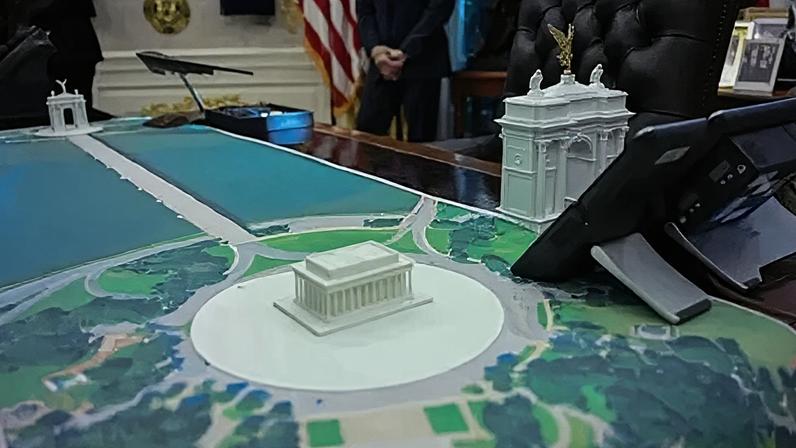 O que se sabe sobre planos da Casa Branca para um 'Arco de Trump'