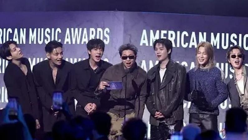 BTS é eleito Artista do Ano no American Music Awards