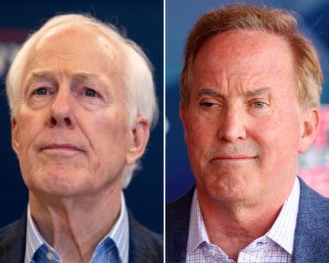Cornyn luta para manter cadeira no Senado do Texas contra Paxton, apoio de Trump