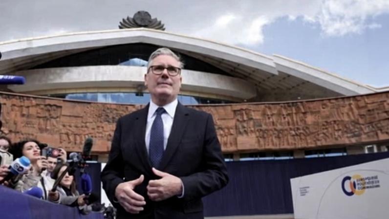 Keir Starmer said: ‘We cannot deny that some of the alliances that we have come to rely on are not in the place we would want them to be.’ Photograph: WPA/Getty Images