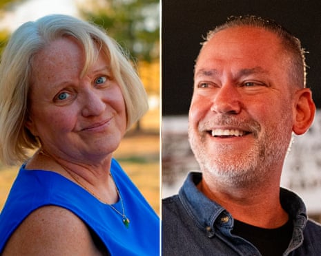 Democrat Cindy Burbank and independent Dan Osborn.