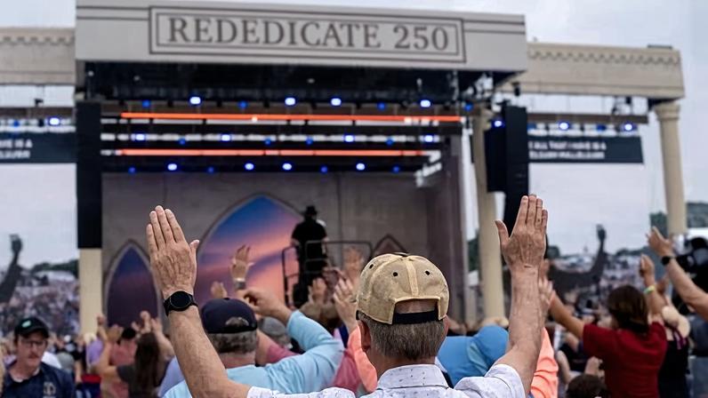 Rededicate 250 Religious Freedom Event On National Mall, Washington, Dc, on Sunday.