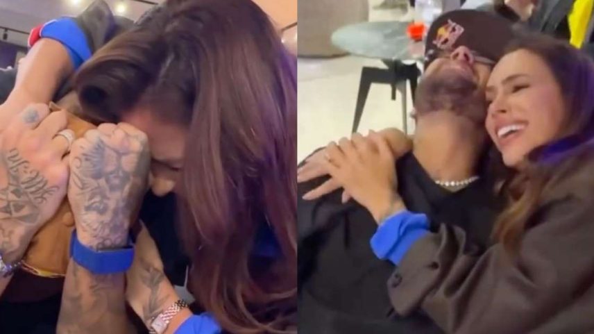 Reação de Neymar ao abraço da esposa, Bruna Biancardi, após convocação para Copa 2026 vira polêmica em vídeo: 'Nem olha para ela'.