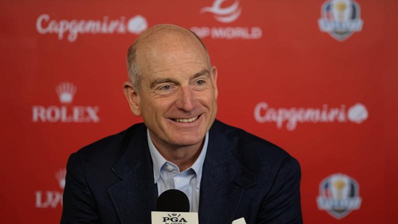Jim Furyk diz aos jogadores dos EUA que Ryder Cup deve ser prioridade