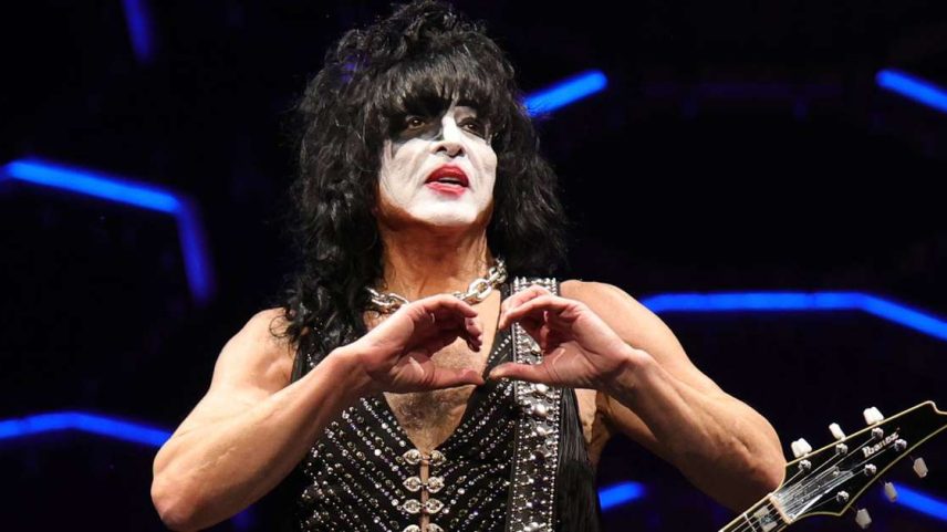 Paul Stanley, vocalista e guitarrista do Kiss, em 2023