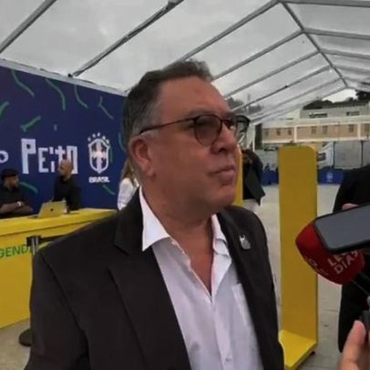 Presidente do Santos vê Neymar apto para a Copa, evita falar sobre renovação