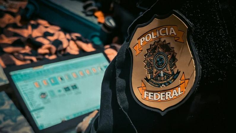 Foto genérica de agente da Polícia Federal