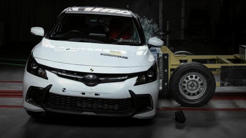 Proteção do Toyota Statlet foi considerada insuficiente pelo Global NCAP