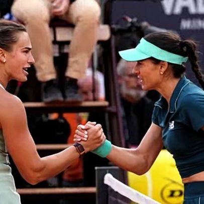 Sabalenka é surpreendida pela virada de Cîrstea no Italian Open