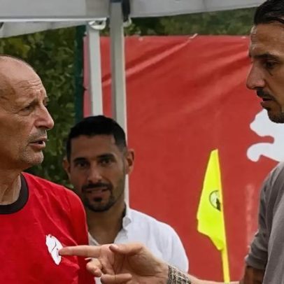 Discussão entre Allegri e Ibrahimovic agrava crise interna no Milan