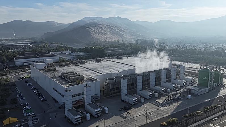 A Google datacentre in Quilicura, Chile. The company openeded this, its first and largest server room in Latin America, in 2015.