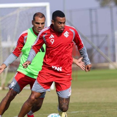 Internacional se prepara para duelo com o Vasco