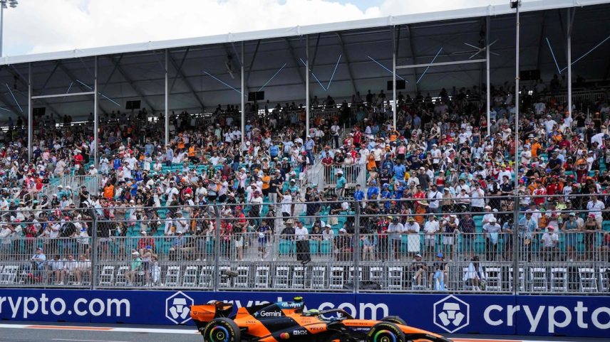 Lando Norris venceu a corrida sprint do GP de Miami.