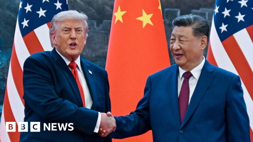 Dia 1 da visita de Trump à China mostra momentos-chave de cerimônia