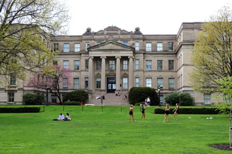 The University of Iowa’s campus in Iowa City. The college was one of many in the US to report disruptions from the Canvas outage.