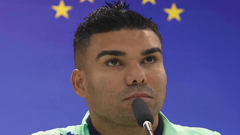 Casemiro é aguardado nesta terça-feira na Granja Comary — Foto: Vitor Silva / CBF
