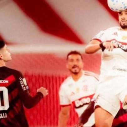 Rossi falha, Flamengo busca empate com Athletico na Arena da Baixada