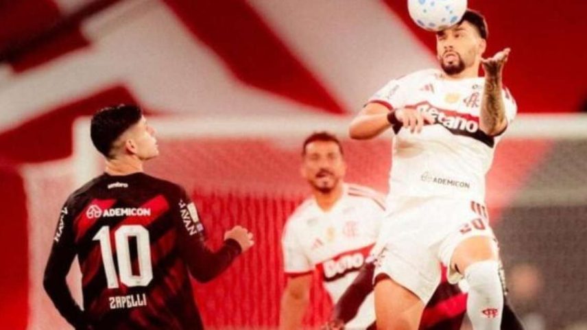 Rossi falha, Flamengo busca empate com Athletico na Arena da Baixada