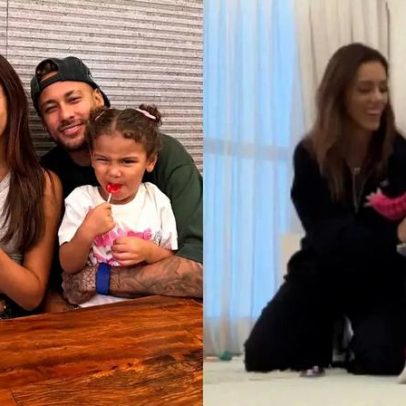 Bruna Biancardi celebra os primeiros passinhos da filha caçula