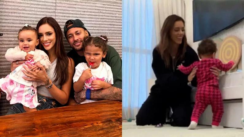 Bruna Biancardi mostra conquista da caçula