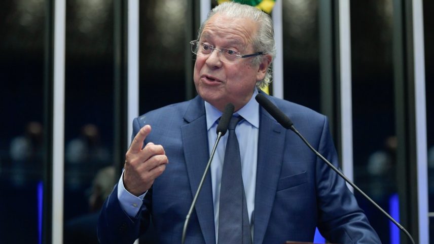 José Dirceu — Foto: Geraldo Magela/Agência Senado
