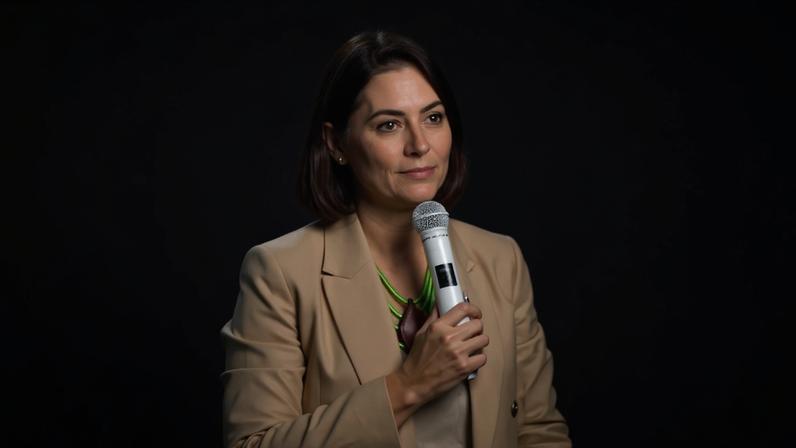 A ex-primeira-dama Michelle Bolsonaro