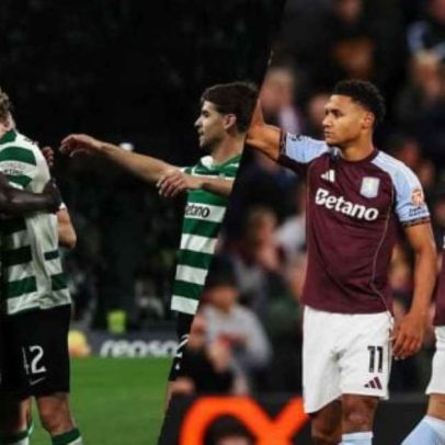 Sporting apoia Aston Villa na Liga Europa, entenda os motivos