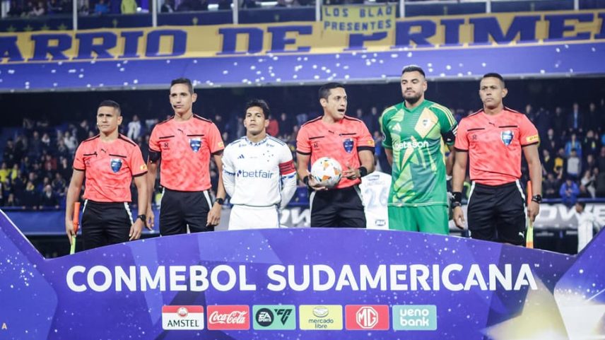 Bocas Juniors x Cruzeiro, em La Bombonera, em Buenos Aires. (Foto: Gustavo Aleixo/Cruzeiro)