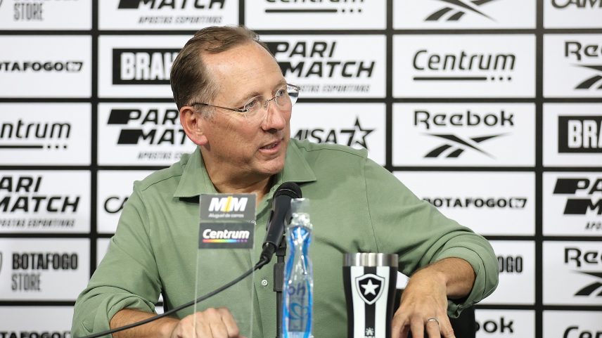 John Textor, do Botafogo — Foto: Vitor Silva/BFR