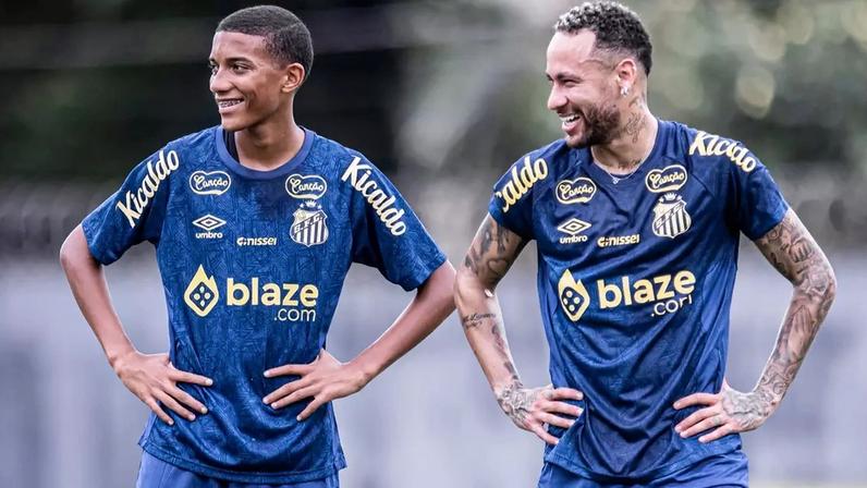 Neymar e Robinho Jr.